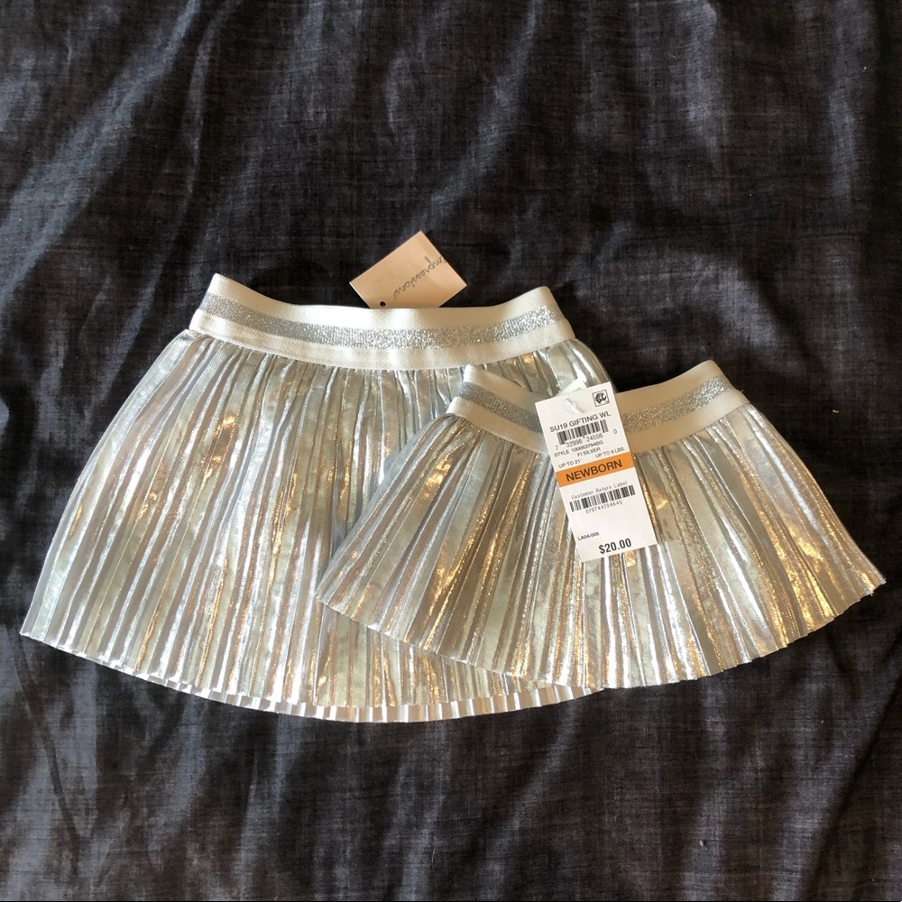 Girls shimmer skirt